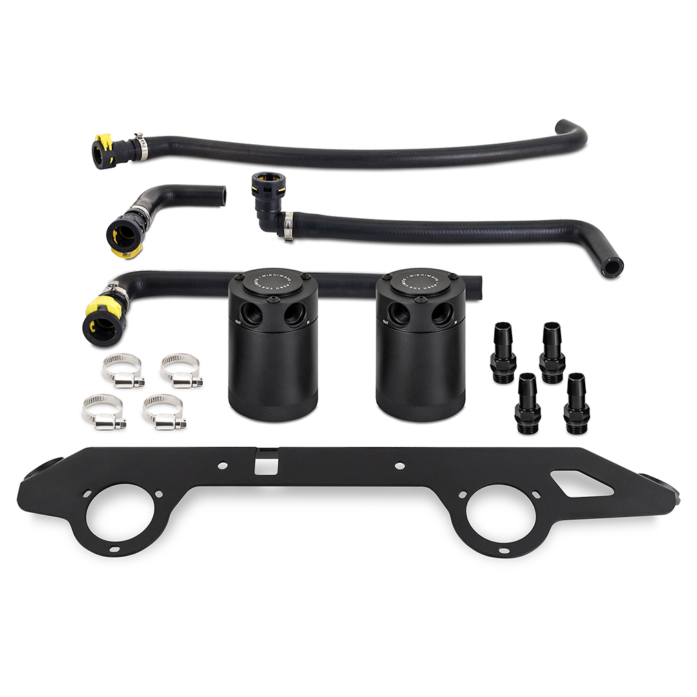 Mishimoto — Mishimoto 2023+ Ford Bronco 2.7L Baffled Oil Catch Can System
Oil Catch Can Kit - view 9